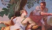Giovanni Antonio Borroni: Diana e Atteone - particolare